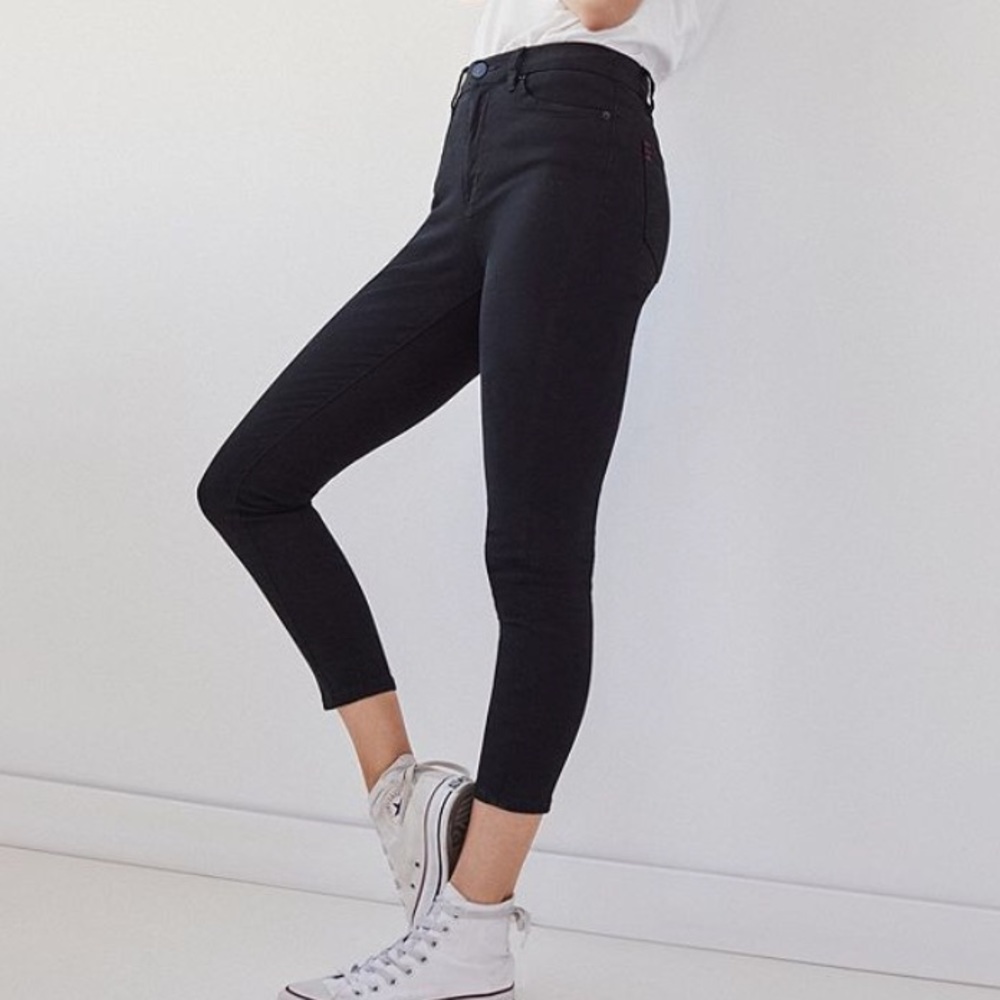 All black BDG jeans